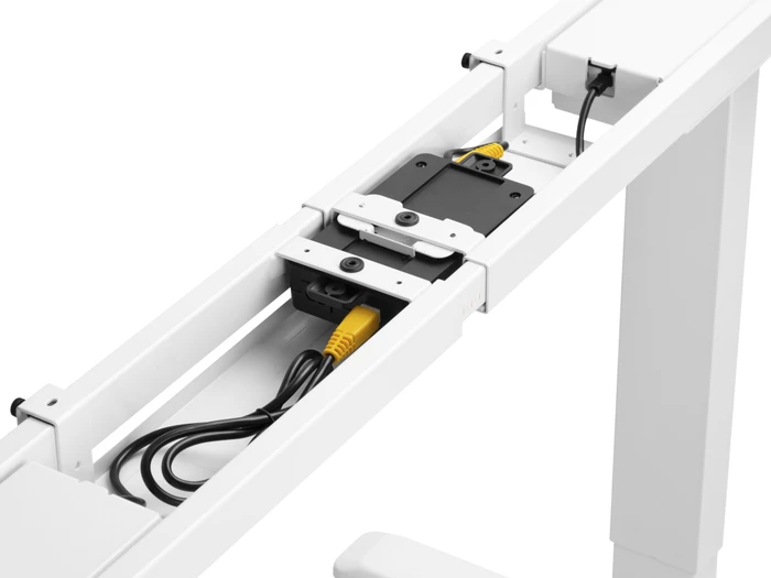 Equip ERGO elektrisch höhenverstellbares Sitz-Steh-Schreibtischgestell mit Doppelmotor weiß