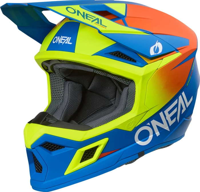 O'Neal 3SRS Solid blau/gelb/orange
