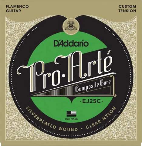 D'Addario Pro-Arté Clear Nylon Composite, Flamenco