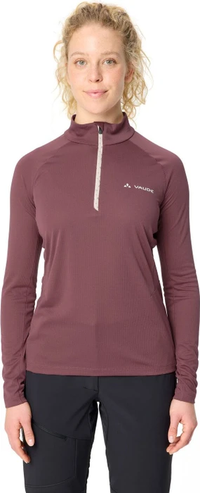 Vaude Larice II Funktionsshirt langarm ruby dusk (Damen)