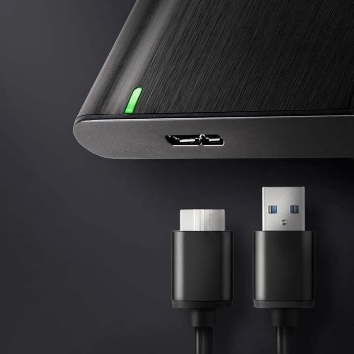 Axagon Raw Box Festplattengehäuse, schwarz, 2.5", USB 3.0 Micro-B