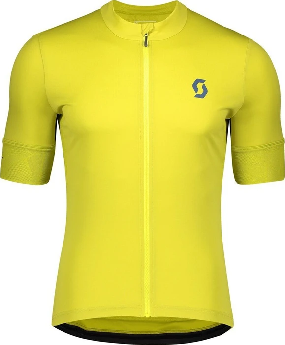 Scott Endurance 10 Trikot kurzarm lemongrass yellow/nightfall blue (Herren)