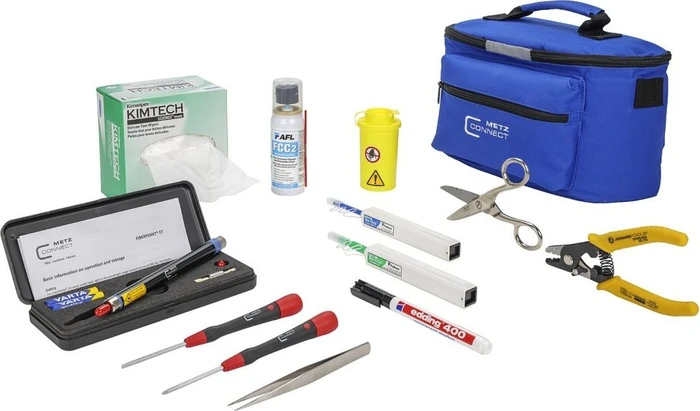 Metz Connect LWL Handwerkzeugset inkl. Tasche