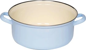 Riess Pastell Kasserolle 24cm 4l blau