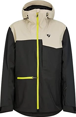 Ziener Tiatu Funktionsjacke schwarz/silber/beige (Herren)