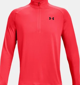 Under Armour Tech 2.0 Half Zip Funktionsshirt langarm rot (Herren)