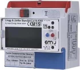 Lingg & Janke KNX Elektrozähler EMU Standard, 3-Phasen, Direktmessung, Energie-/Stromzähler