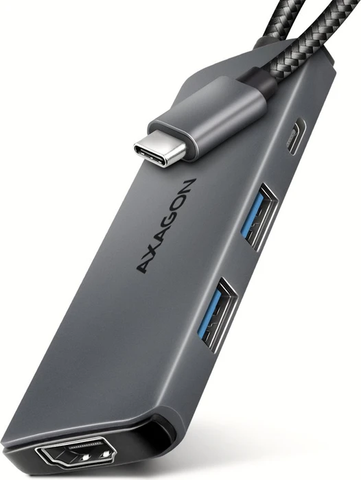 Axagon 5in1 Hub, USB-C 3.0 [Stecker]