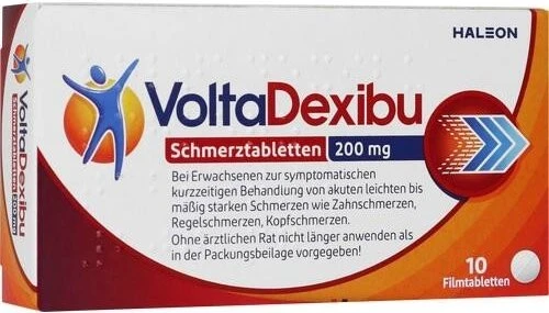 Haleon VoltaDexibu 200mg Schmerztabletten