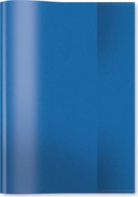 Herma Heftschoner Kunststoff, A5, dunkelblau/transparent