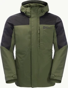 Jack Wolfskin Romberg 3in1 Funktionsjacke greenwood (Herren)