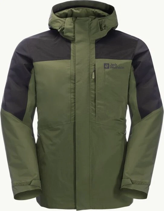 Jack Wolfskin Romberg 3in1 Funktionsjacke greenwood (Herren)