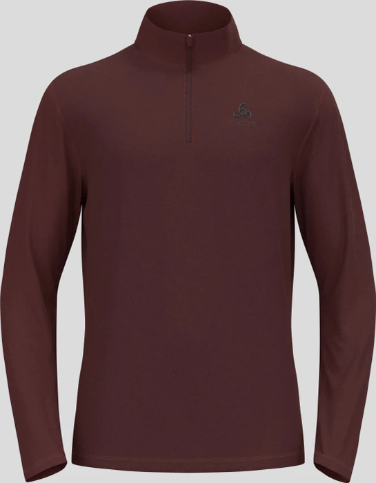 Odlo Berra Mid Layer Half Zip Funktionsshirt langarm fudge (Herren)