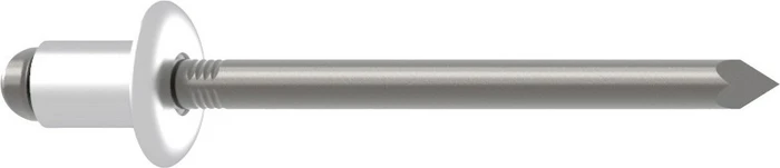 Gesipa A2 Edelstahl Flachrundkopf Blindniete 4.8x20mm, 250 Stück