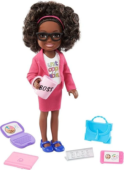 Mattel Barbie - Chelsea Karrierepuppe Geschäftsfrau
