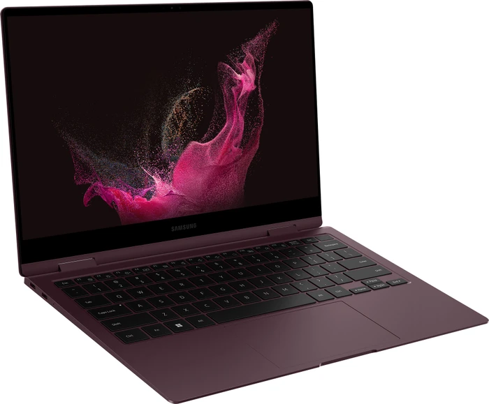 Samsung Galaxy Book2 Pro 360 13, Burgundy, Core i5-1240P, 8GB RAM, 256GB SSD, DE