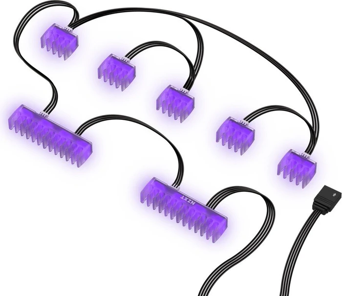 NZXT HUE 2 Cable Comb Kabelkamm 3mm, RGB beleuchtet