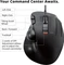 Elecom EX-G M-XT2URBK Wired Trackball schwarz, Rechtshänder, USB-A Vorschaubild