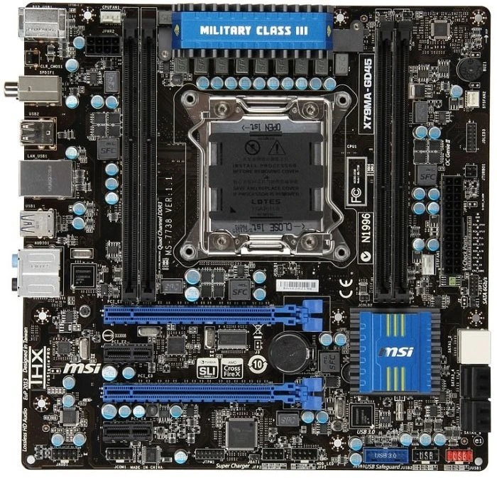 MSI X79MA-GD45 (Intel 2011-0)