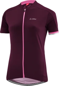 Löffler Bike Jersey FZ Pure Trikot kurzarm amethyst (Damen)