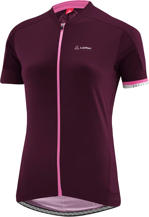 Löffler Bike Jersey FZ Pure Trikot kurzarm amethyst (Damen)