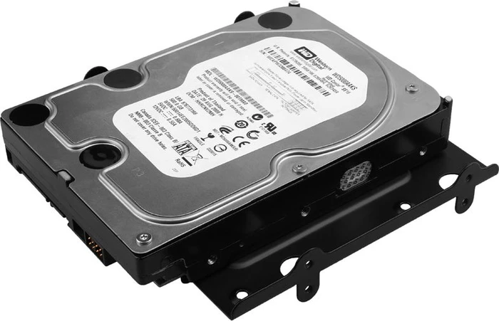 Axagon 5.25" auf 4x 2.5" Einbaurahmen, schwarz