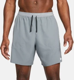 Nike Stride Laufhose kurz smoke grey/dark smoke grey/black (Herren)