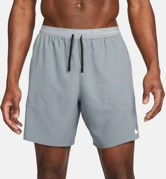 Nike Stride Laufhose kurz smoke grey/dark smoke grey/black (Herren)