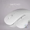 Mars Gaming MMWERGOW Wireless, weiß, USB Vorschaubild