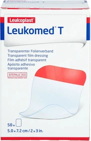 BSN medical Leukomed T Pflaster transparent steril, 5 x 7.2cm, 50 Stück