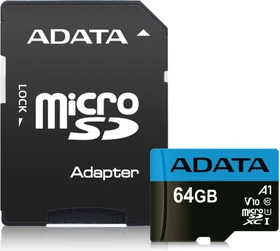 ADATA Premier R100/W25 64GB Kit, UHS-I U1, A1, Class 10