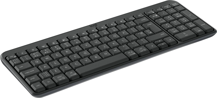 Logitech K250 Compact Wireless Keyboard, Graphite, Bluetooth, UK
