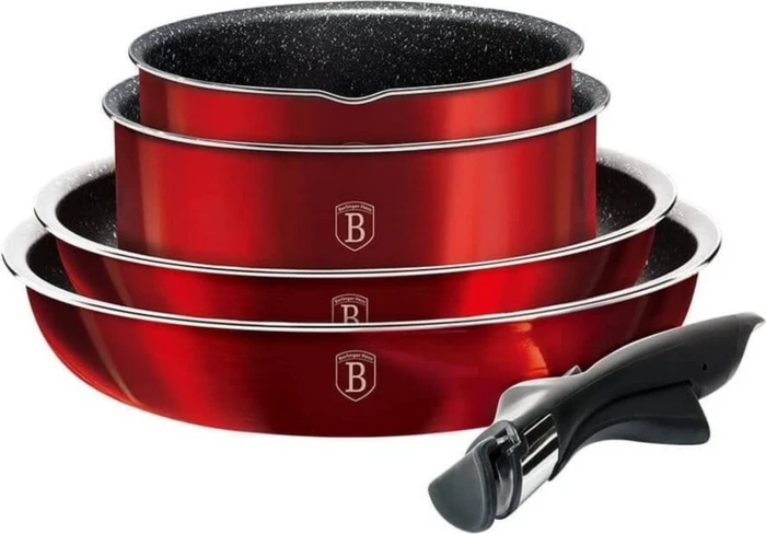 Berlinger Haus Burgunder Kollektion Kochgeschirr-Set, 9-tlg. (BH/6145)