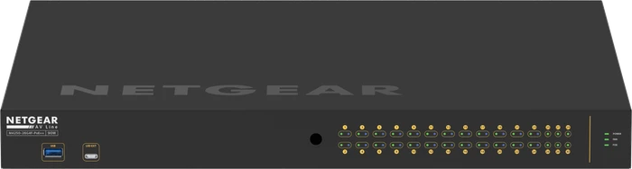 Netgear AV Line M4250 Rackmount Gigabit Managed Switch, 26x RJ-45, 4x SFP, 1440W PoE++
