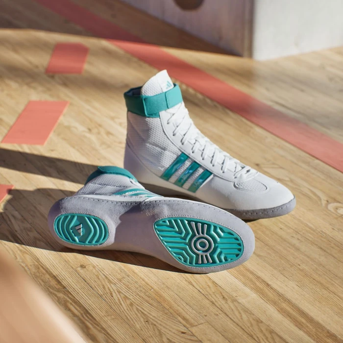 adidas Combat Speed 4 cloud white/pure teal/grey three (Herren)