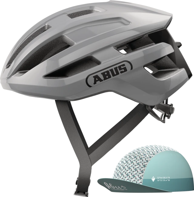ABUS PowerDome ACE Helm race grey