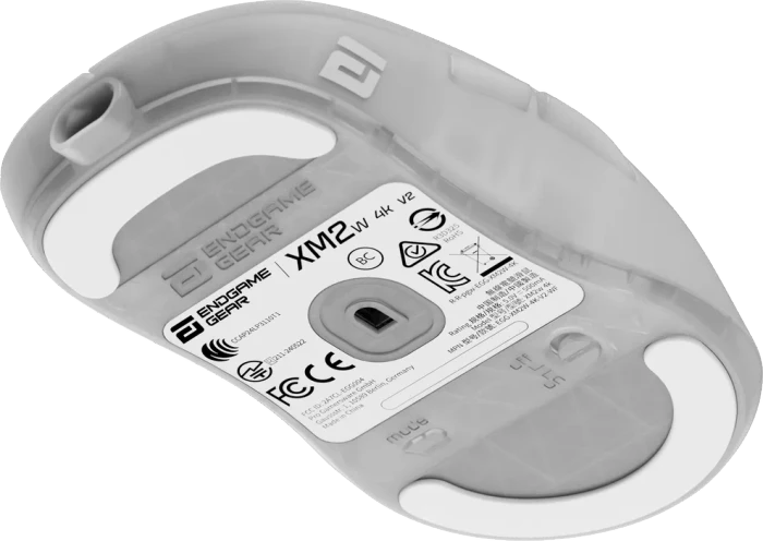 Endgame Gear XM2w 4k v2 Wireless Gaming Mouse White Frost, USB
