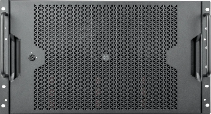 SilverStone RM61-312, schwarz, 6HE, ATX