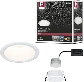 Paulmann Cole Coin LED 6W Einbauleuchte weiß