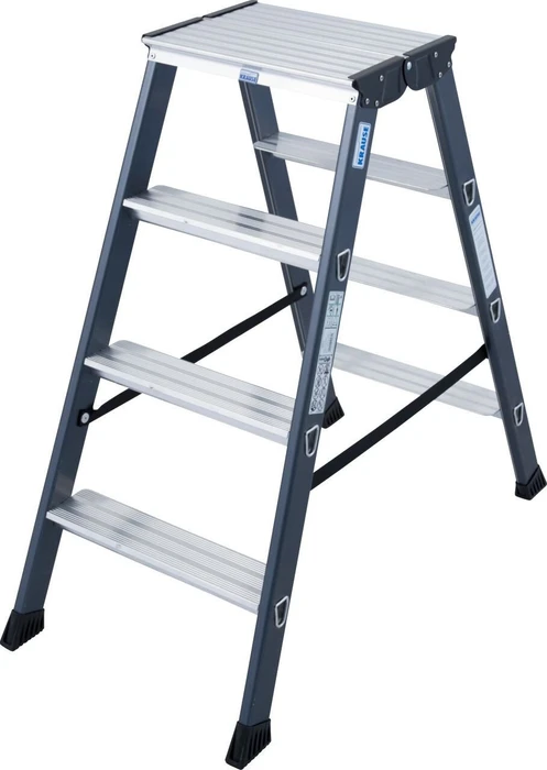 Krause Sepro D Alu 2-tlg. Stehleiter, 2x 4 Stufen