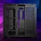 Sharkoon Rebel C80G RGB, schwarz, Glasfenster Vorschaubild