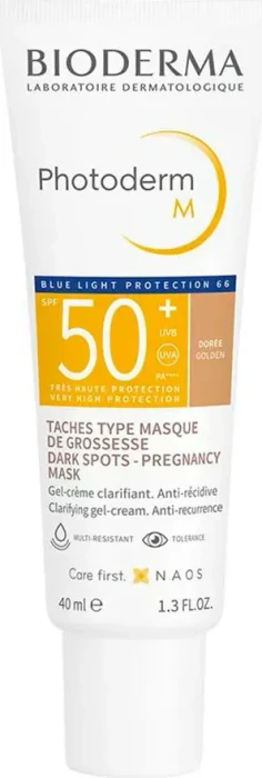 Bioderma Photoderm M Blue Light Protection golden Sonnencreme LSF50+, 40ml