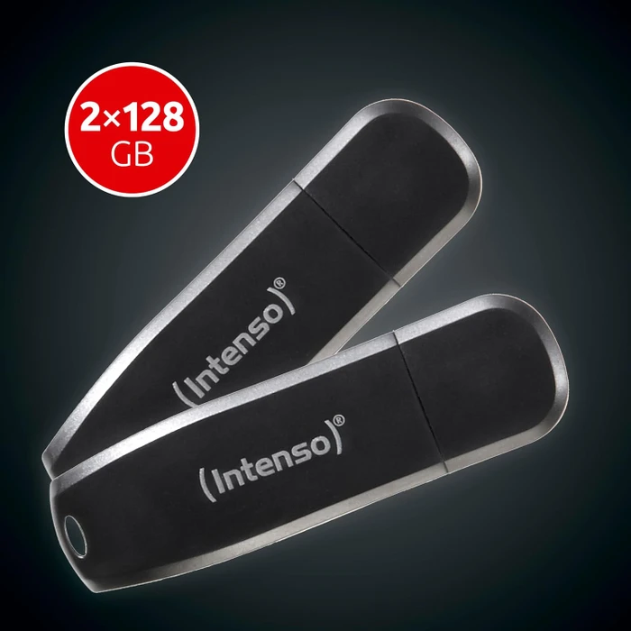 Intenso Speed Line 128GB, USB-A, USB 3.2 Gen 1×1, 2er-Pack