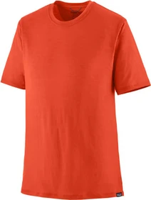 Patagonia Capilene Cool Merino Funktionsshirt kurzarm pollinator orange (Herren)