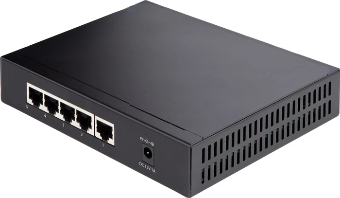 StarTech DS52 Desktop 2.5G Switch, 5x RJ-45