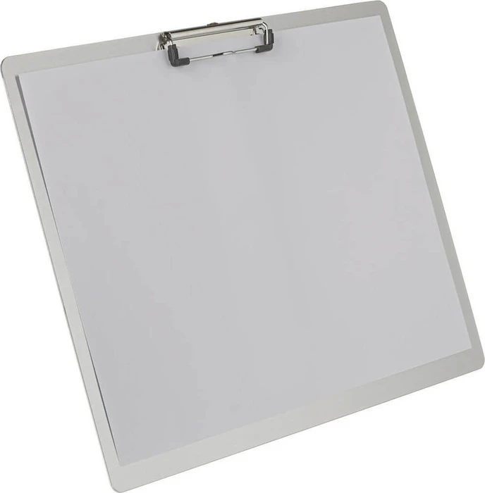 Maul Klemmbrett mit Bügelklemme, A3, quer, silber