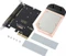 Aqua Computer kryoM.2 PCIe 3.0/4.0 x4 Adapter mit Wasserkühler Vorschaubild