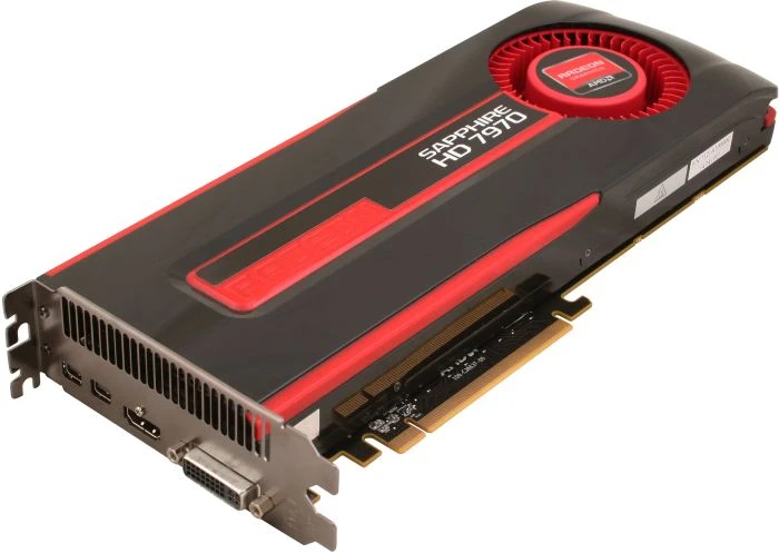 Sapphire Radeon HD 7970 Single Fan, 3GB GDDR5, DVI, HDMI, 2x mDP, full retail