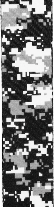 D'Addario Printed Polyester Guitar Strap Camo Black