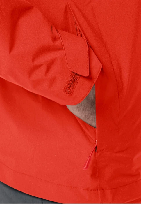 Jack Wolfskin Robury 2l Funktionsjacke strong red (Herren)